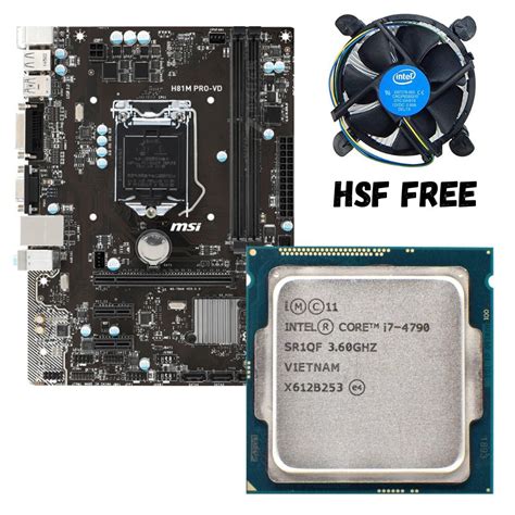 intel core i7 4790 motherboard.